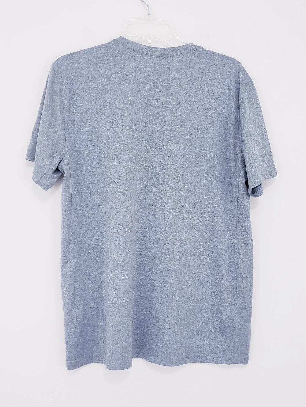 University Of Michigan Football Gray Dri FIt Tee T Shirt Size Large Nike Jordan